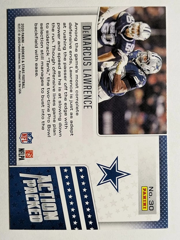 2020 Rookies and Stars Action Packed #30 DeMarcus Lawrence