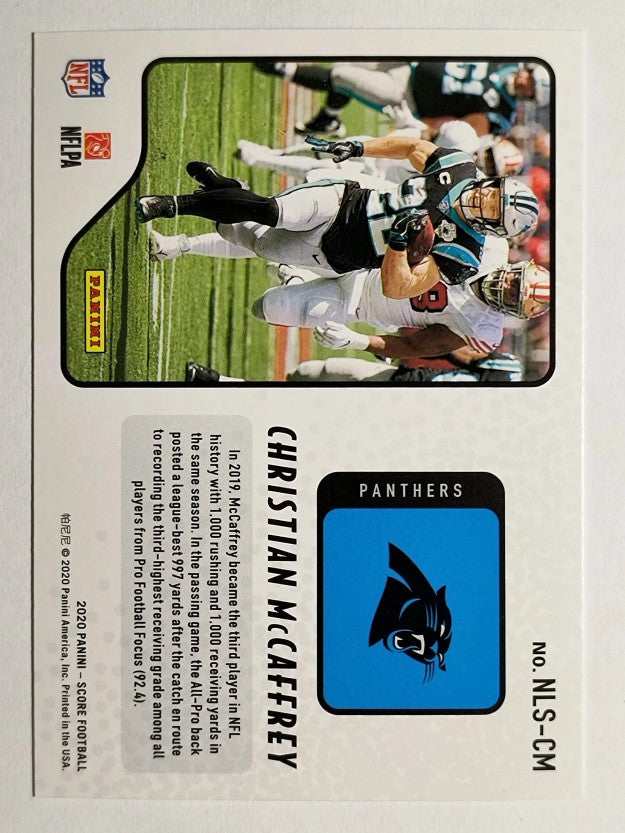 2020 Score Next Level Stats #2 Christian McCaffrey