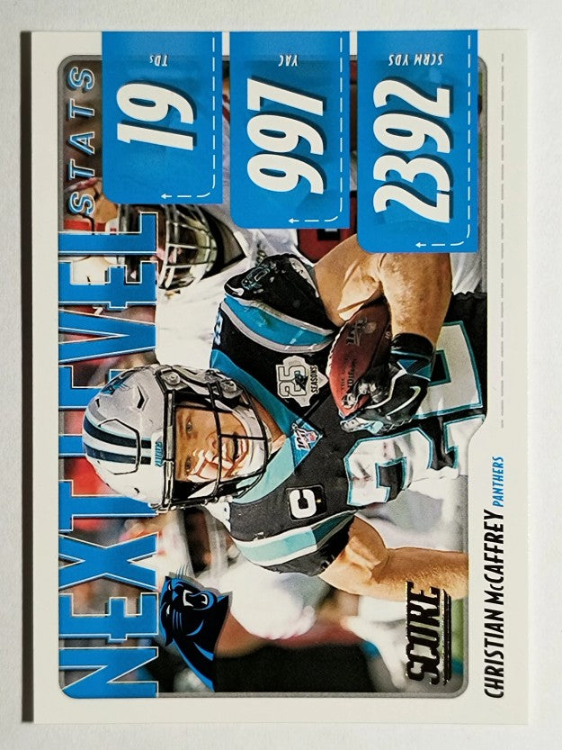 2020 Score Next Level Stats #2 Christian McCaffrey