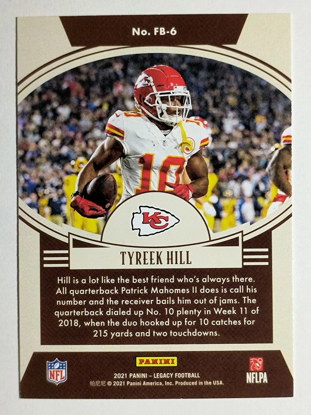 2021 Panini Legacy Flashback #6 Tyreek Hill