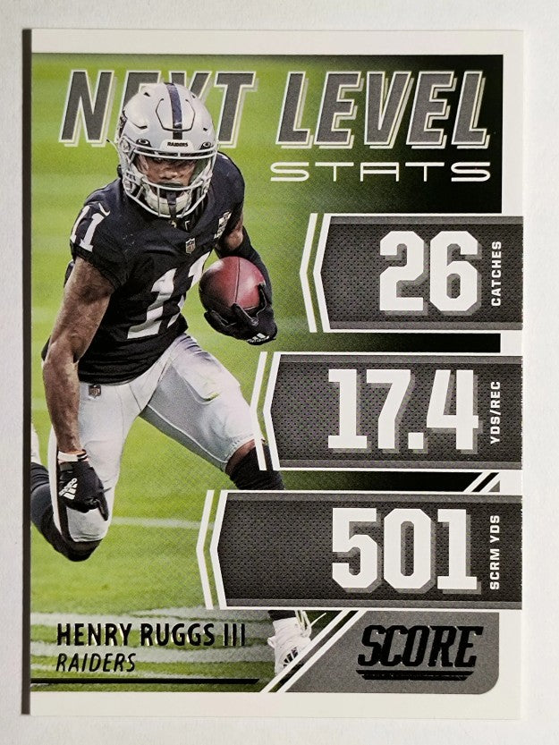 2021 Score Next Level Stats #25 Henry Ruggs III (NM)