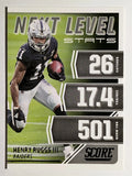 2021 Score Next Level Stats #25 Henry Ruggs III (NM)