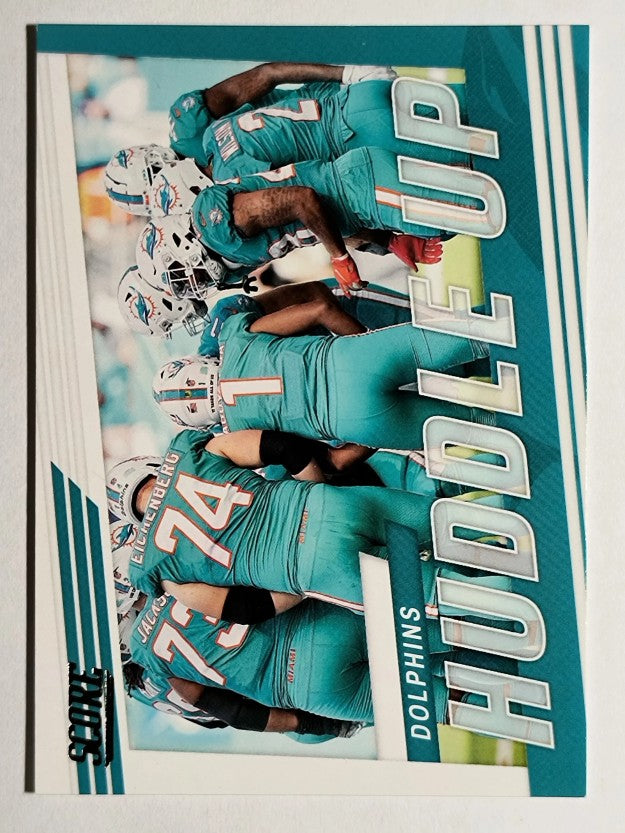 2022 Score Huddle Up #5 Miami Dolphins (NM)