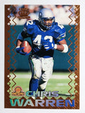 1996 Pacific Super Bowl Bronze #1 Chris Warren
