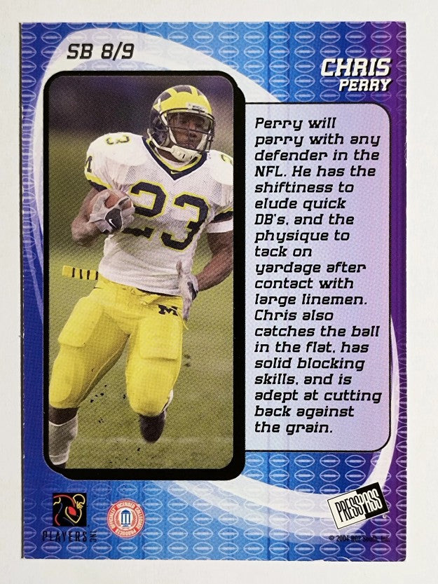 2004 Press Pass Showbound #SB8 Chris Perry