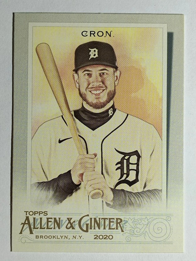 2020 Topps Allen and Ginter #206 C.J. Cron