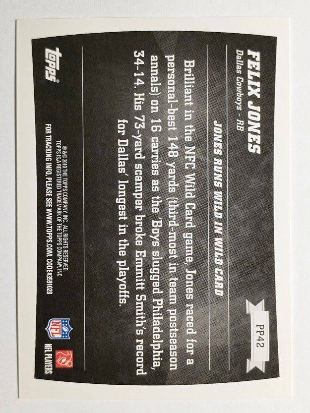 2010 Topps Peak Performance #PP42 Felix Jones