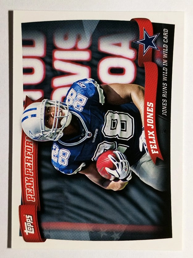 2010 Topps Peak Performance #PP42 Felix Jones