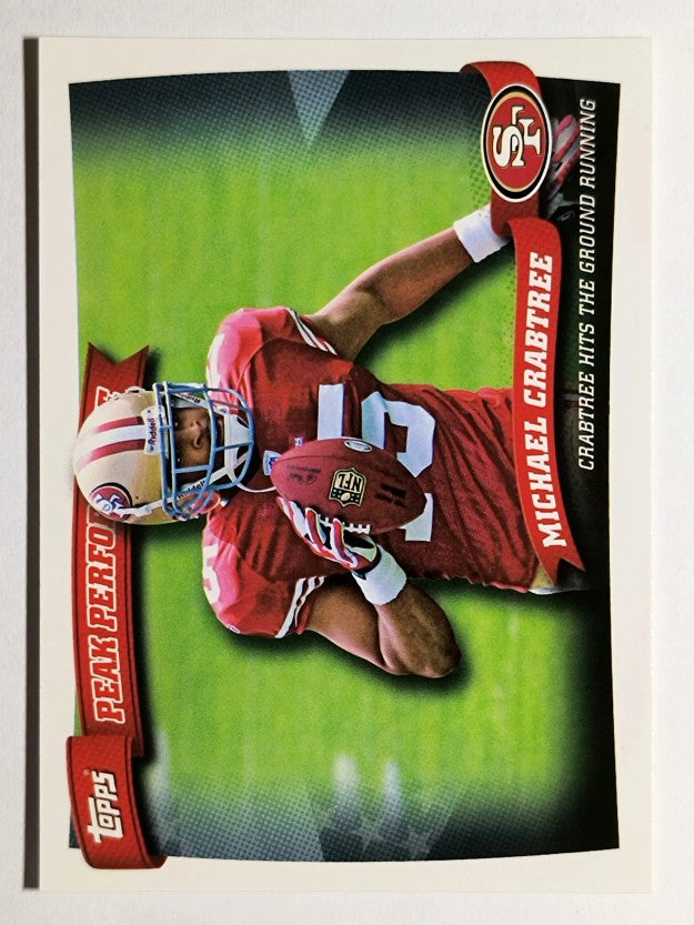 2010 Topps Peak Performance #PP43 Michael Crabtree