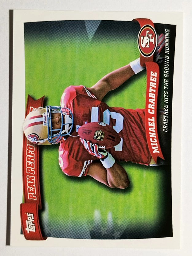 2010 Topps Peak Performance #PP43 Michael Crabtree