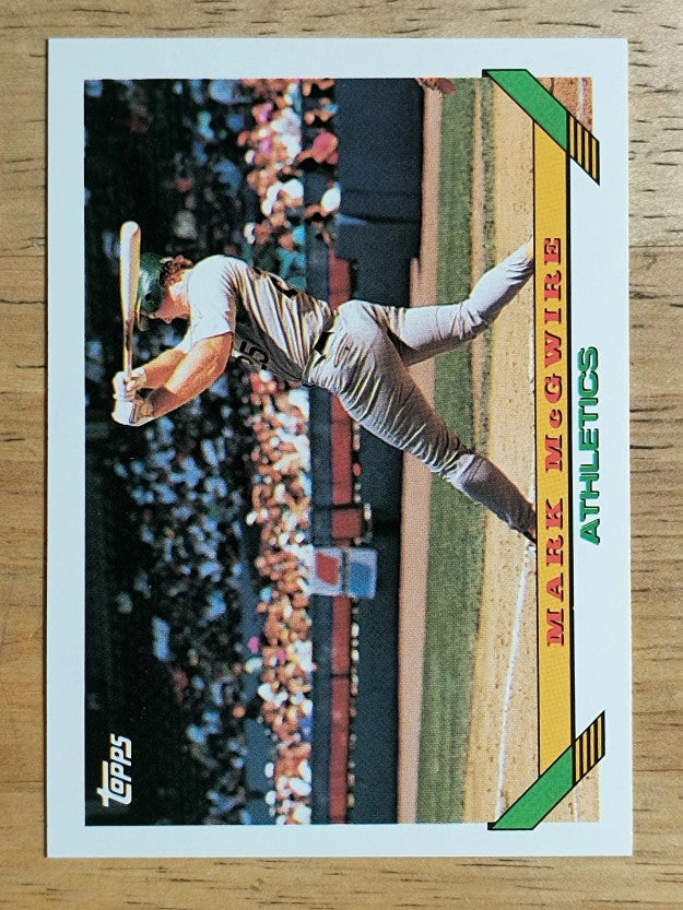1993 Topps #100 Mark McGwire