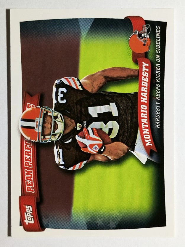 2010 Topps Peak Performance #PP48 Montario Hardesty