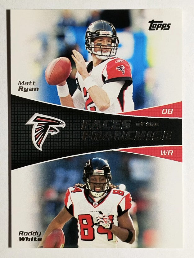 2011 Topps Faces of the Franchise #RW Matt Ryan/Roddy White