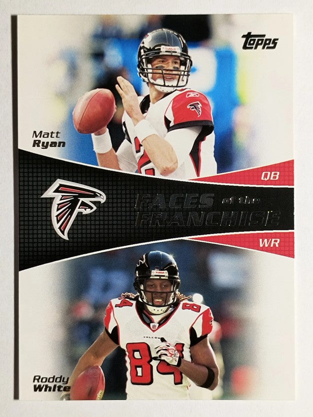 2011 Topps Faces of the Franchise #RW Matt Ryan/Roddy White