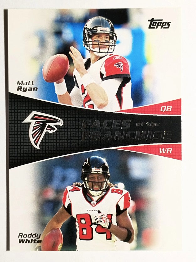 2011 Topps Faces of the Franchise #RW Matt Ryan/Roddy White