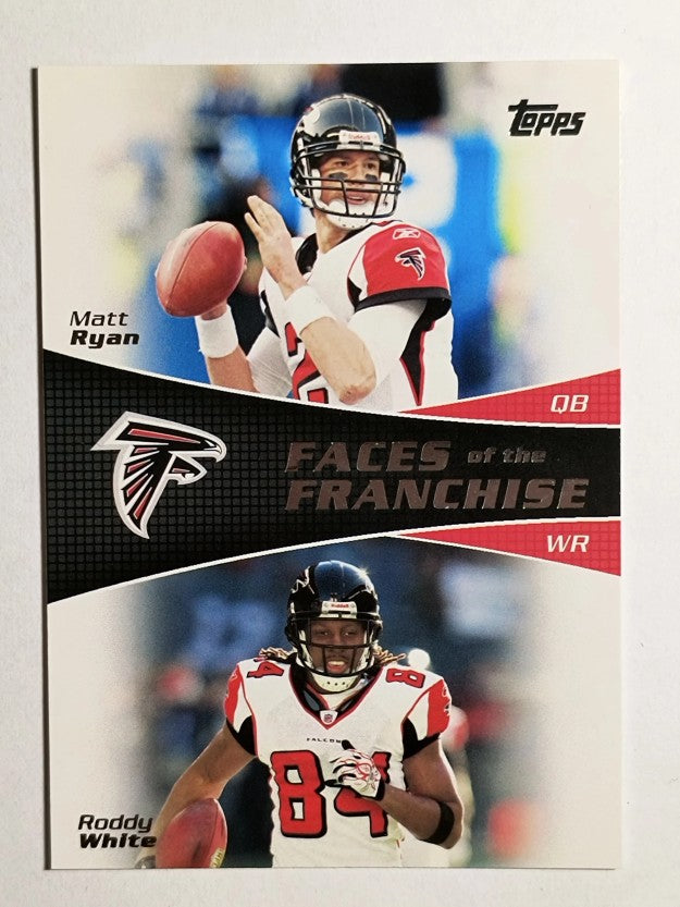2011 Topps Faces of the Franchise #RW Matt Ryan/Roddy White