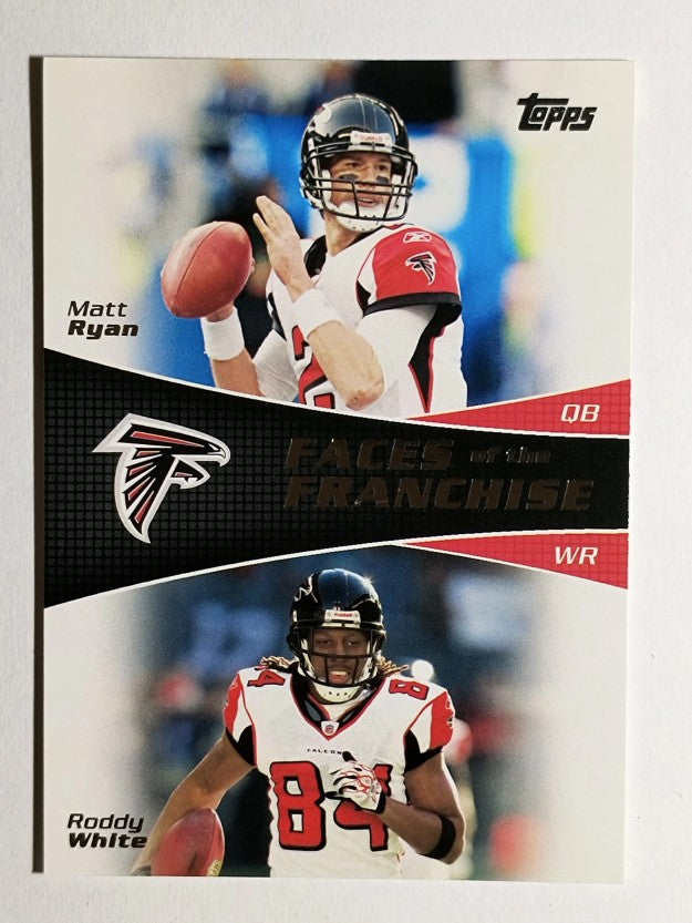 2011 Topps Faces of the Franchise #RW Matt Ryan/Roddy White