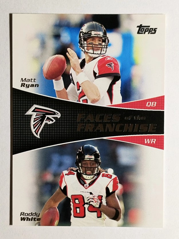 2011 Topps Faces of the Franchise #RW Matt Ryan/Roddy White
