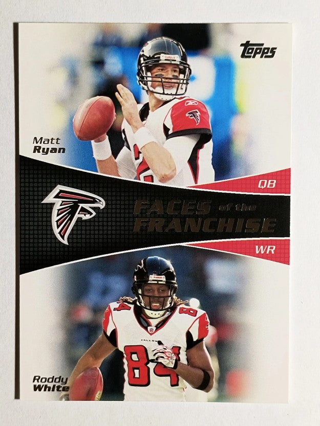 2011 Topps Faces of the Franchise #RW Matt Ryan/Roddy White
