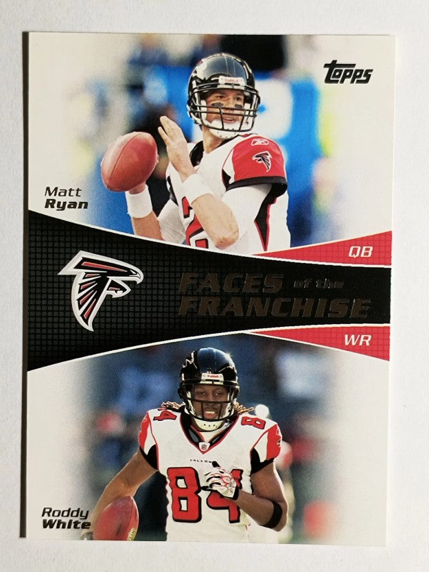 2011 Topps Faces of the Franchise #RW Matt Ryan/Roddy White