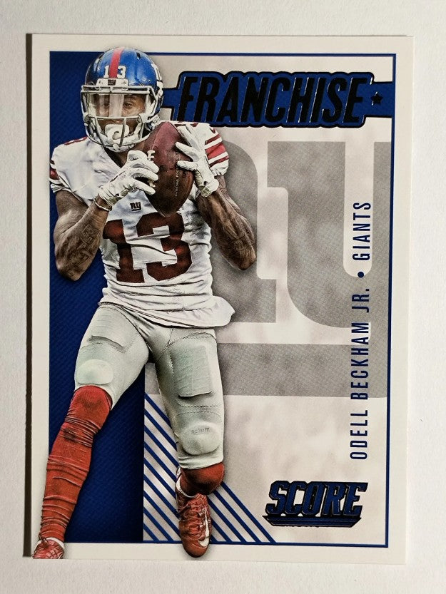 2016 Score Franchise #18 Odell Beckham Jr.