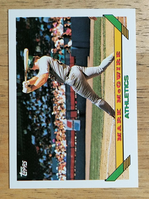 1993 Topps #100 Mark McGwire