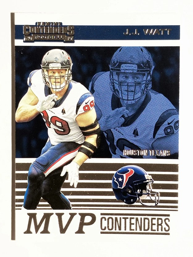 2019 Panini Contenders MVP Contenders #20 J.J. Watt