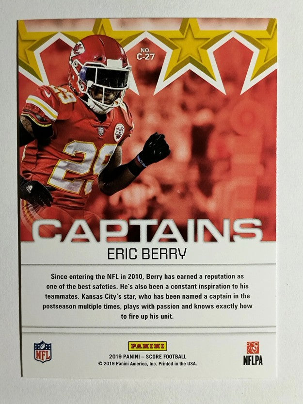 2019 Score Captains #27 Eric Berry