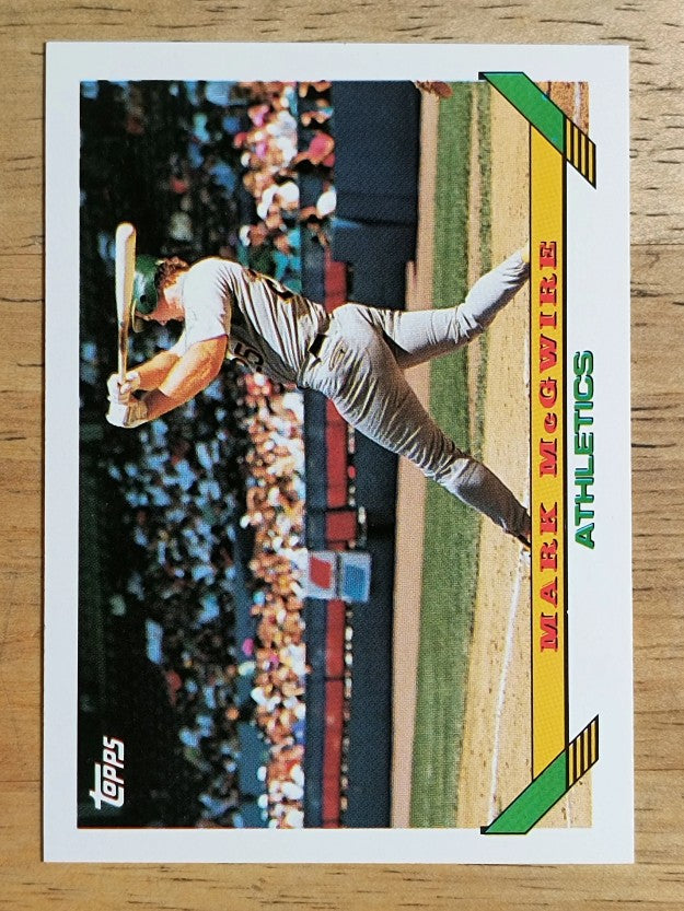 1993 Topps #100 Mark McGwire