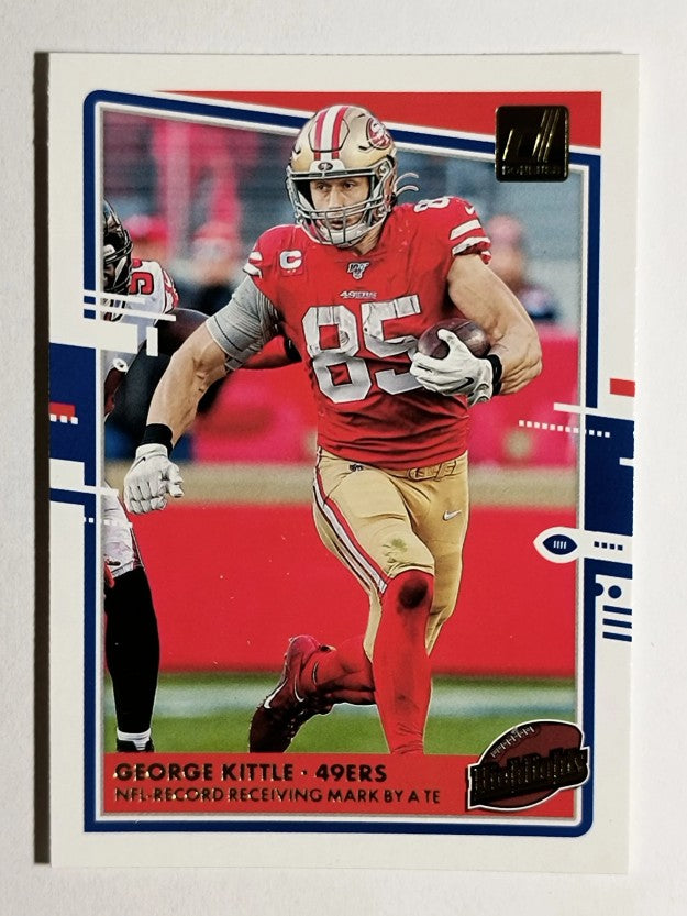 2020 Donruss Highlights #17 George Kittle