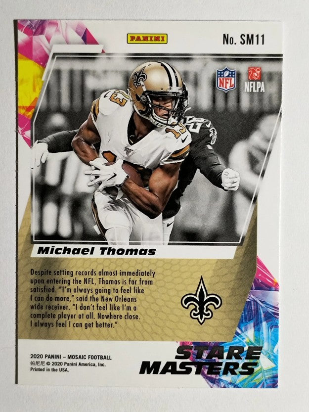 2020 Panini Mosaic Stare Masters #SM11 Michael Thomas