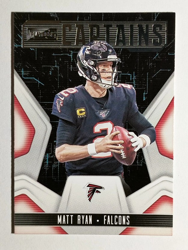 2020 Panini Playbook Captains #8 Matt Ryan