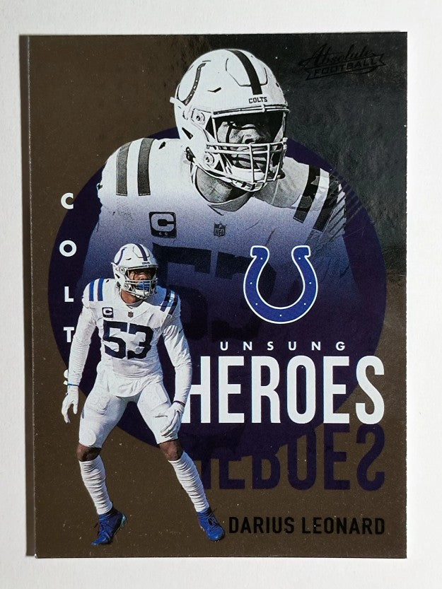 2021 Absolute Unsung Heroes #7 Darius Leonard