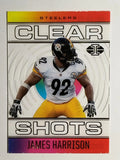 2021 Panini Illusions Clear Shots #15 James Harrison
