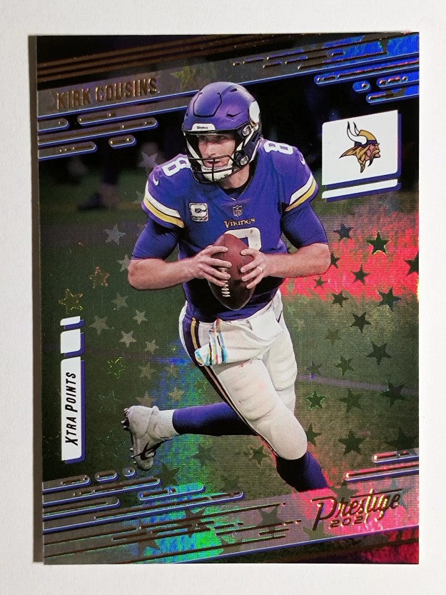 2021 Prestige Xtra Points Astral #159 Kirk Cousins
