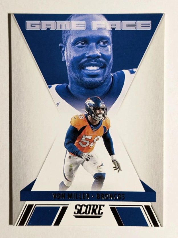 2021 Score Game Face #9 Von Miller