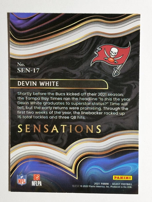 2021 Select Sensations #17 Devin White