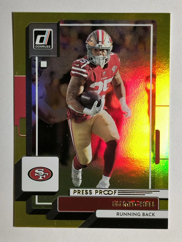 2022 Donruss Press Proof Yellow #26 Eli Mitchell