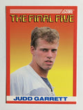 1990 Score #B4 Judd Garrett FF
