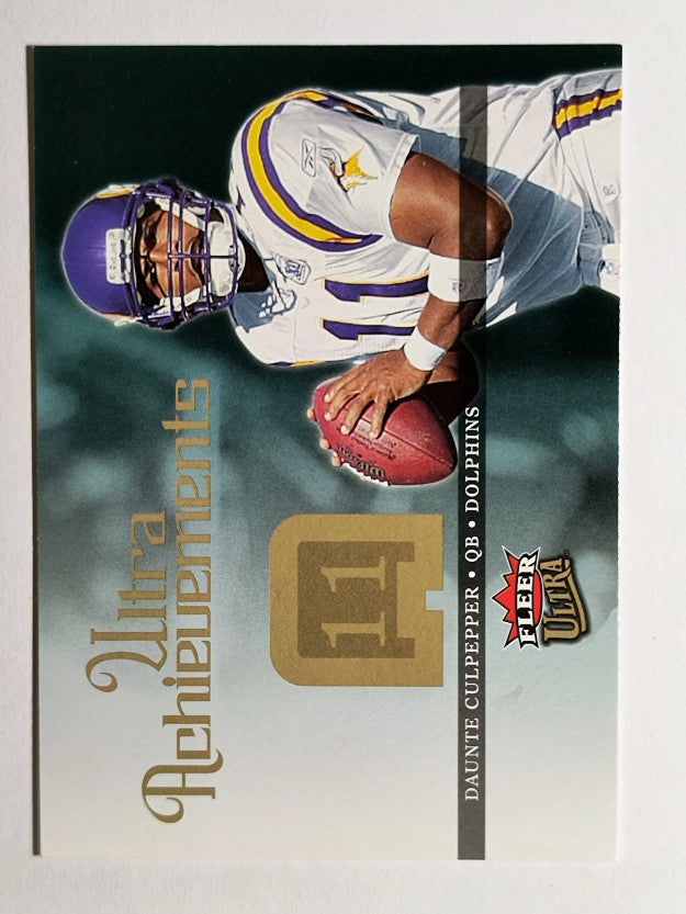2006 Ultra Achievements #UADC Daunte Culpepper