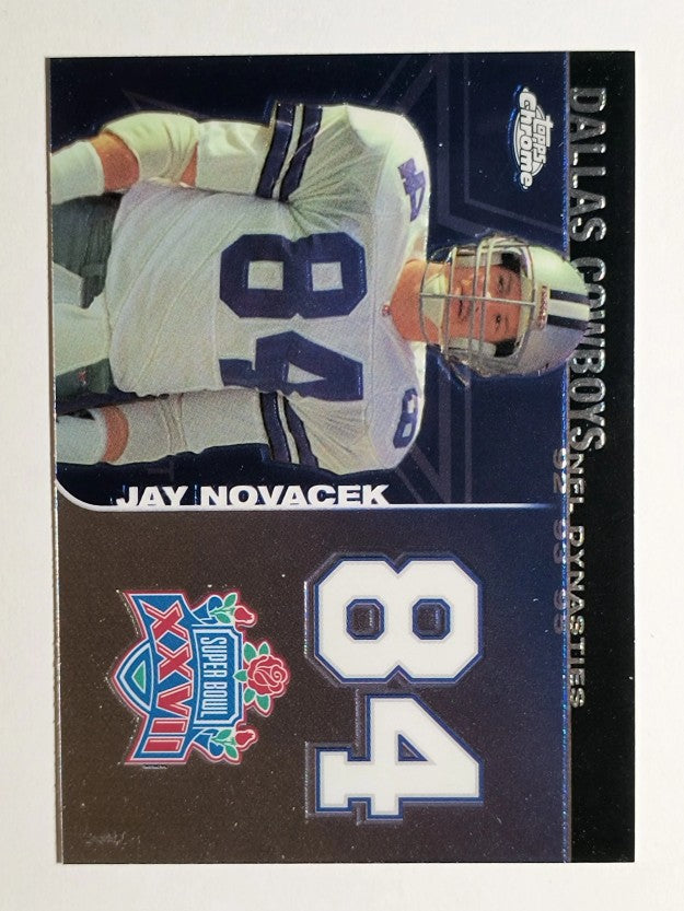 2008 Topps Chrome Dynasties #DYNJN Jay Novacek