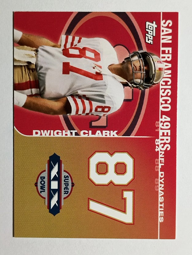 2008 Topps Dynasties #DYNDC Dwight Clark (NM)