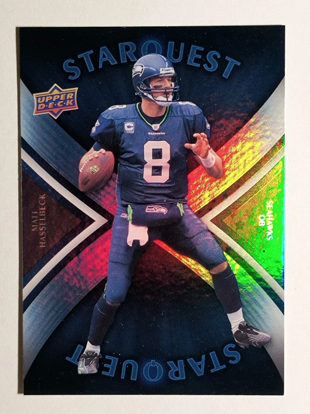 2008 Upper Deck StarQuest Rainbow Blue #SQ21 Matt Hasselbeck