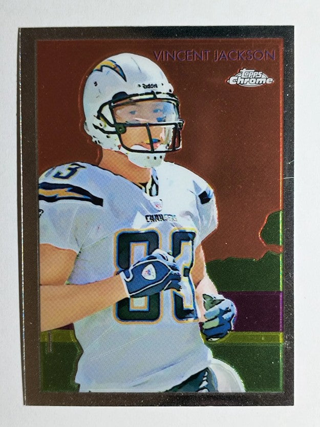 2009 Topps Chrome Chicle #C73 Vincent Jackson