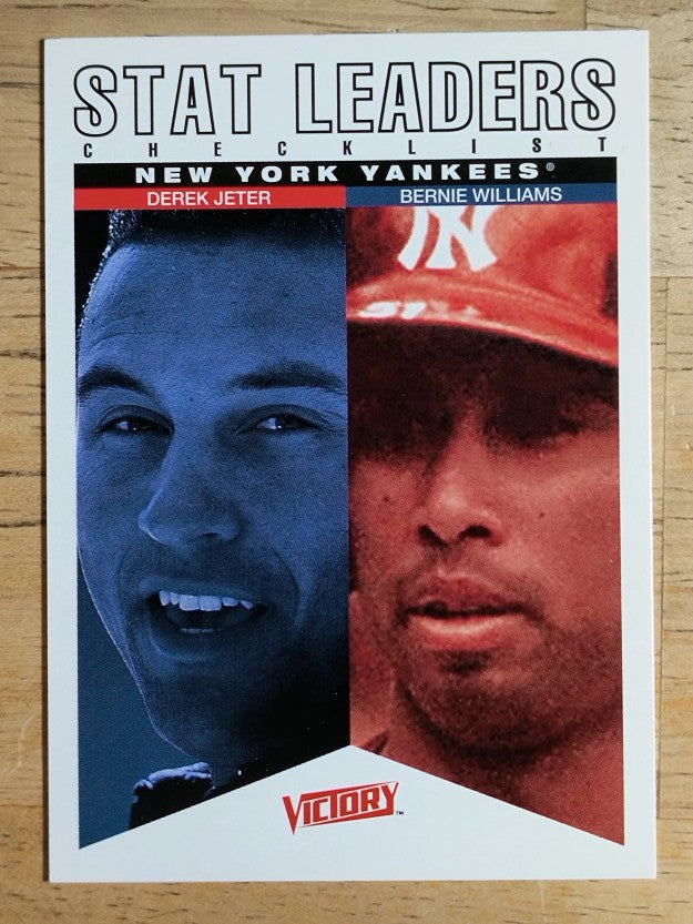 2000 Upper Deck Victory #330 Derek Jeter/Bernie Williams CL