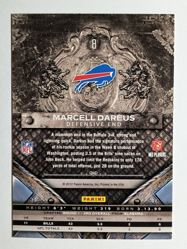 2011 Panini Pepsi Rookie of the Week #8 Marcell Dareus Crown