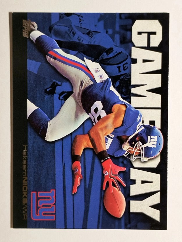 2011 Topps Game Day #GDHN Hakeem Nicks