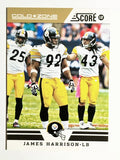 2012 Score Gold Zone #192 James Harrison