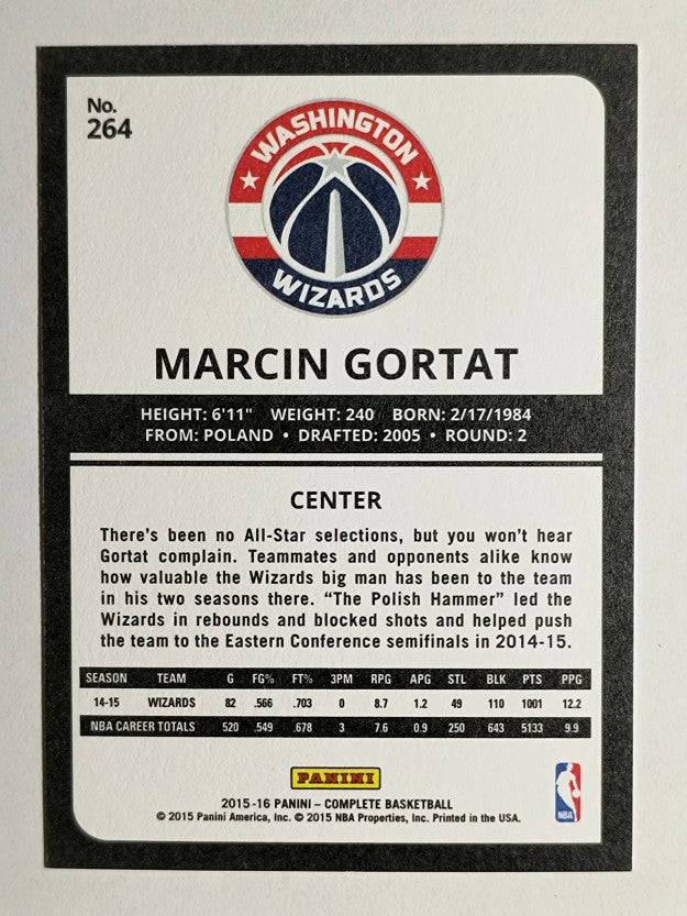 2015-16 Panini Complete #264 Marcin Gortat