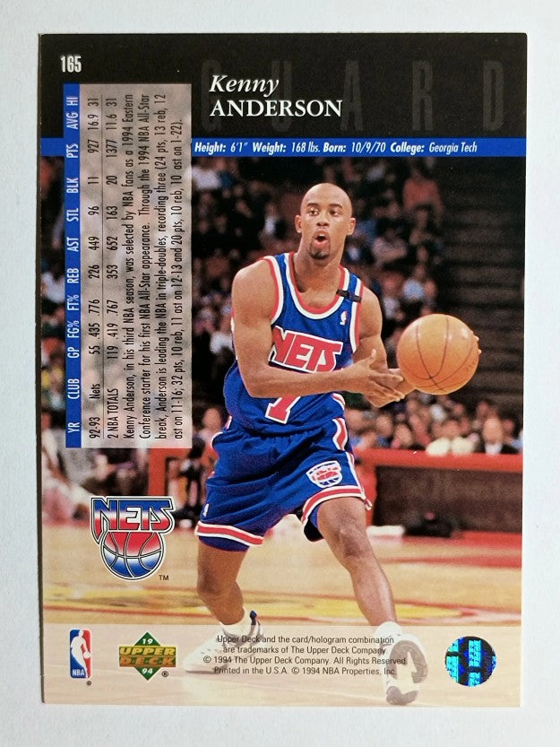 1993-94 Upper Deck SE #165 Kenny Anderson